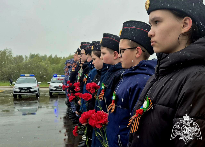 Патриотическая акция «Поклонимся» прошла в Главном управлении Росгвардии по Московской области
