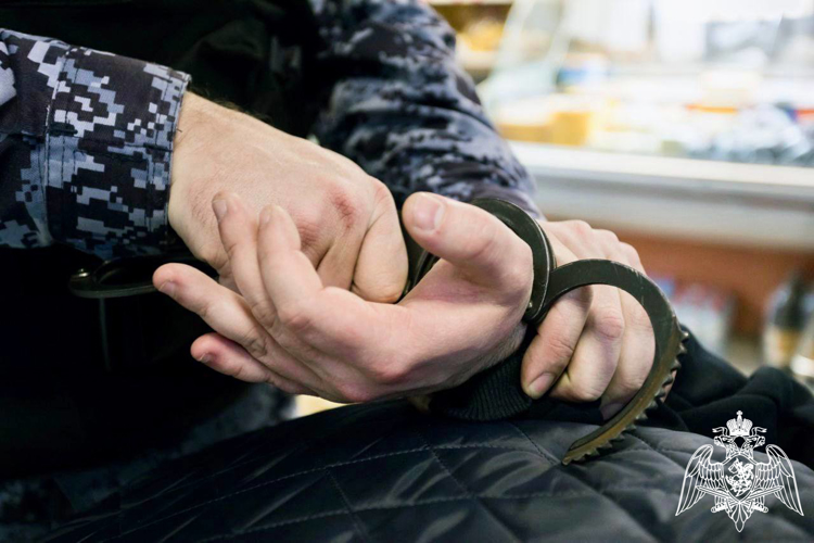 В Красногорске сотрудники Росгвардии задержали подозреваемого в краже из строительного магазина 