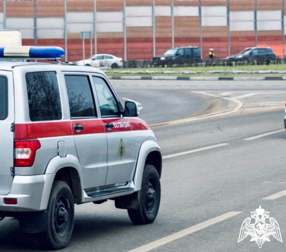 В Котельниках сотрудники Росгвардии задержали подозреваемого в краже партии товаров (видео)