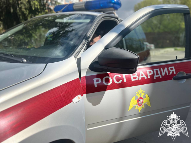 В Московской области сотрудники Росгвардии задержали подозреваемого в краже из сетевого гипермаркета 