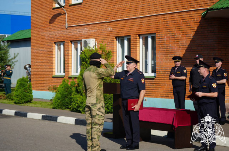 Сотрудники подмосковных спецподразделений Росгвардии, выполнявшие служебный долг на Северном Кавказе, вернулись из очередной командировки