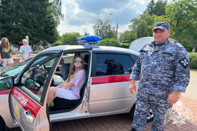 В Московской области продолжается ведомственная акция «Каникулы с Росгвардией»