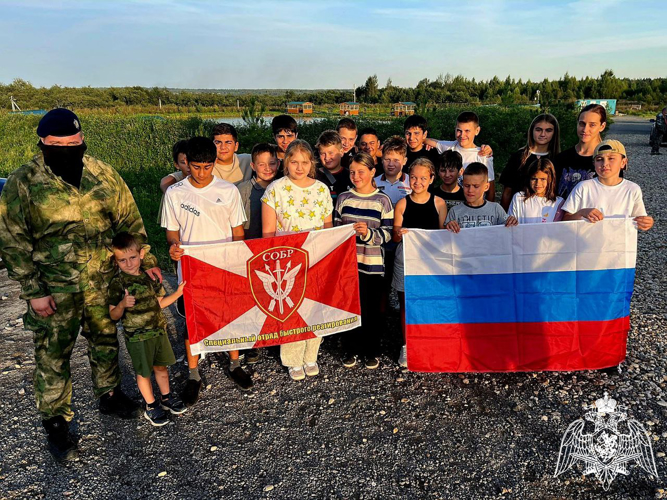 В Московской области сотрудники Росгвардии провели акцию «Каникулы с Росгвардией»