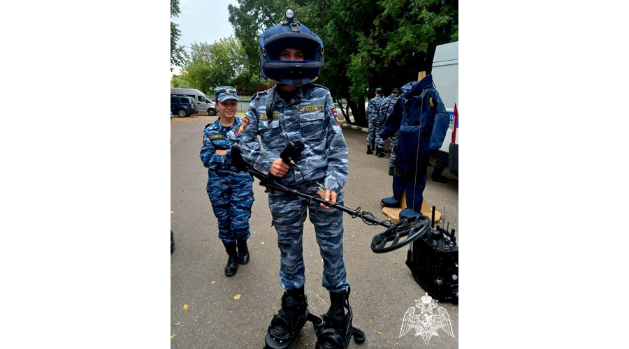Курсанты «Гвардейской смены» посетили центр специального назначения сил оперативного реагирования и авиации Росгвардии
