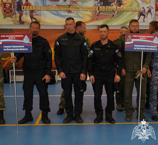Сборная команда Главного управления Росгвардии по Московской области вошла в тройку победителей на чемпионате Центрального округа