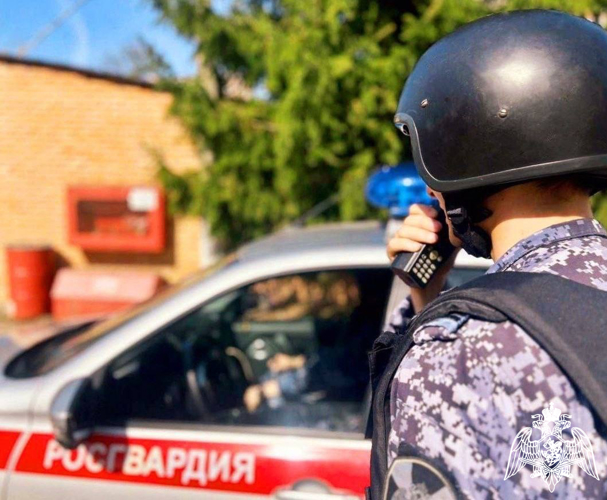 В Московской области сотрудники Росгвардии задержали мужчину, находящегося в розыске по подозрению в совершении кражи (видео)