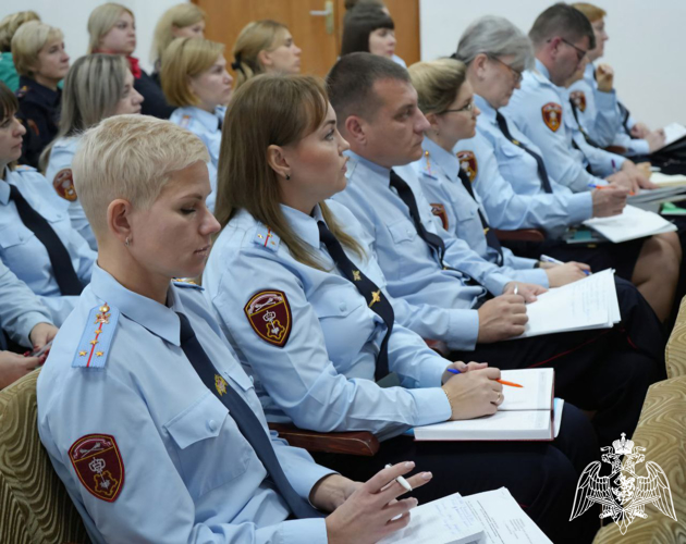 В Главном управлении Росгвардии по Московкой области состоялся учебно-методический сбор со специалистами правовых подразделений территориального органа
