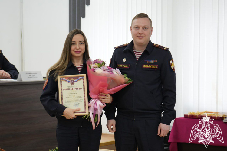 В подмосковном главке Росгвардии прошло торжественное мероприятие, приуроченное к празднованию юбилея со Дня образования подразделений по взаимодействию со СМИ (видео)