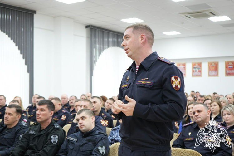 В подмосковном главке Росгвардии прошло торжественное мероприятие, приуроченное к празднованию юбилея со Дня образования подразделений по взаимодействию со СМИ (видео)