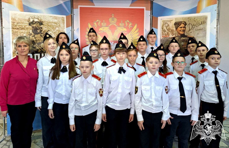 Кадеты раменского «Гвардейского класса» приняли участие в областной патриотической акции «Наследники поколения победителей»