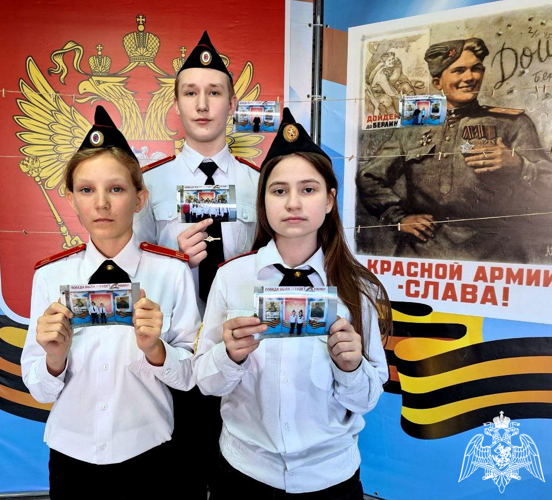 Кадеты раменского «Гвардейского класса» приняли участие в областной патриотической акции «Наследники поколения победителей»