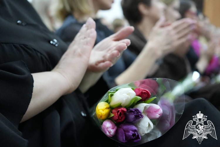 В Подмосковном главке Росгвардии прошло мероприятие в честь празднования Международного женского дня (видео)