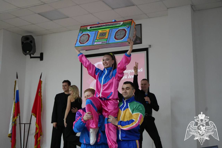 В Подмосковном главке Росгвардии прошло мероприятие в честь празднования Международного женского дня (видео)