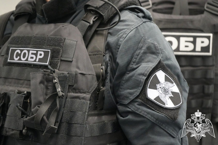 Подозреваемые в разбое задержаны при силовой поддержке СОБР Росгвардии в столичном регионе