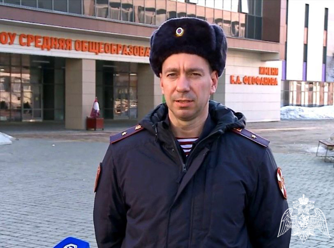 В Подмосковье офицер Росгвардии рассказал о своем спортивном увлечении хоккеем