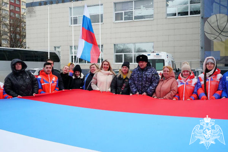 В День воссоединения Крыма с Россией подмосковные росгвардейцы приняли участие в патриотических мероприятиях