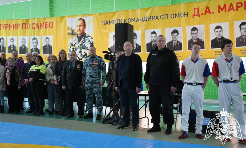 В Сергиевом Посаде прошёл Всероссийский турнир по борьбе самбо, посвященный памяти первого командира ОМОН полковника милиции Дмитрия Маркелова