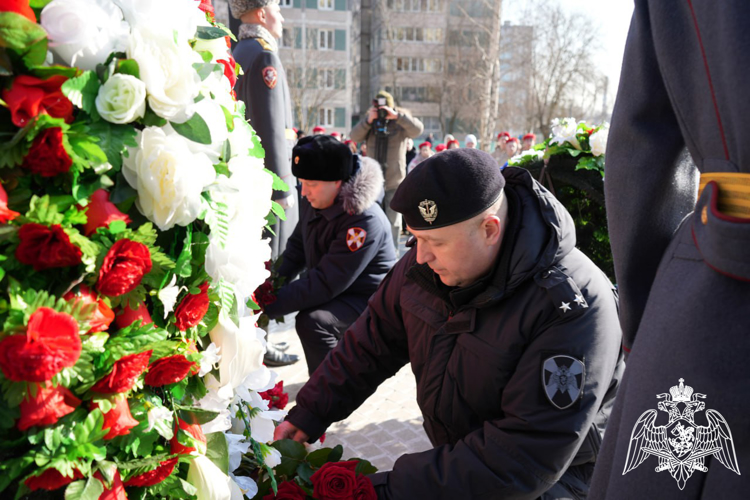 В Подмосковье почтили память сотрудников ОМОН «Пересвет» и «Русич», погибших при исполнении служебно-боевых задач
