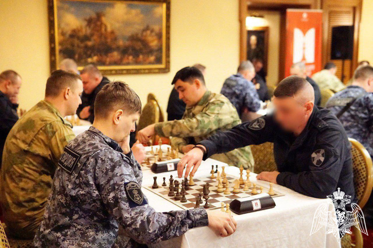 Команда Главного управления Росгвардии по Московской области стала призером чемпионата Центрального округа по шахматам