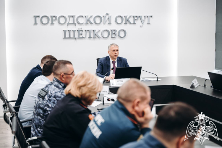 В Подмосковье сотрудники Росгвардии приняли участие в городских совещаниях по вопросам обеспечения безопасности в регионе