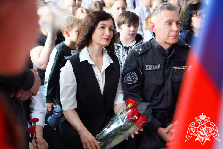 В Подмосковье состоялась церемония открытия «Парты Героя», посвященная памяти сотрудника ОМОН «Пересвет» (видео)