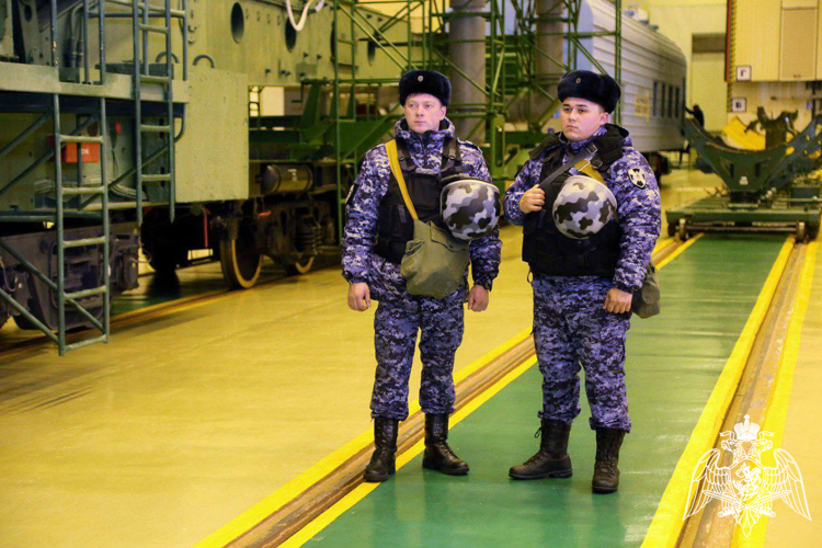 Подмосковные росгвардейцы на страже космической безопасности (Видео)