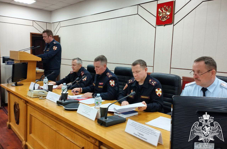 В Центре лицензионно-разрешительной работы подмосковного главка Росгвардии состоялось заседание Координационного совета 