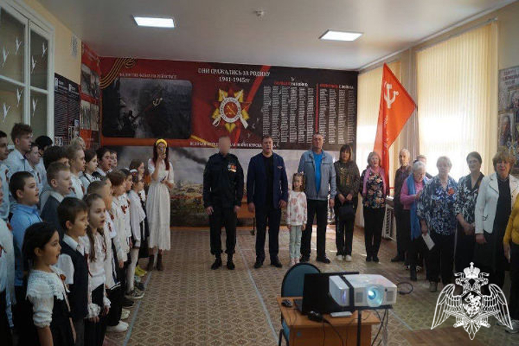 Сотрудники спецподразделения Росгвардии приняли участие в открытии «Стены Памяти» в Подмосковье