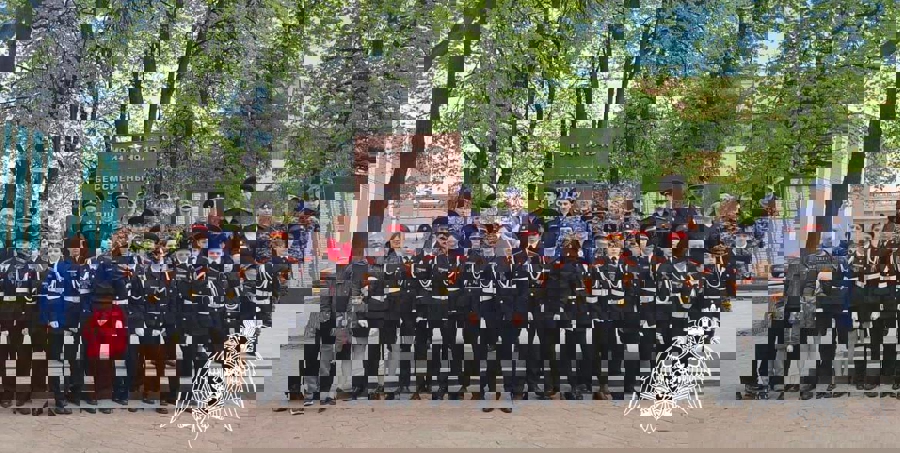 Сотрудники Росгвардии приняли участие в патриотической акции «Вахта Памяти»