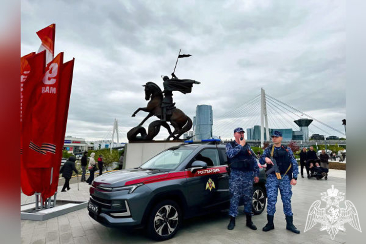Росгвардейцы обеспечили безопасность массовых мероприятий, посвящённых празднованию Дня Победы в Подмосковье
