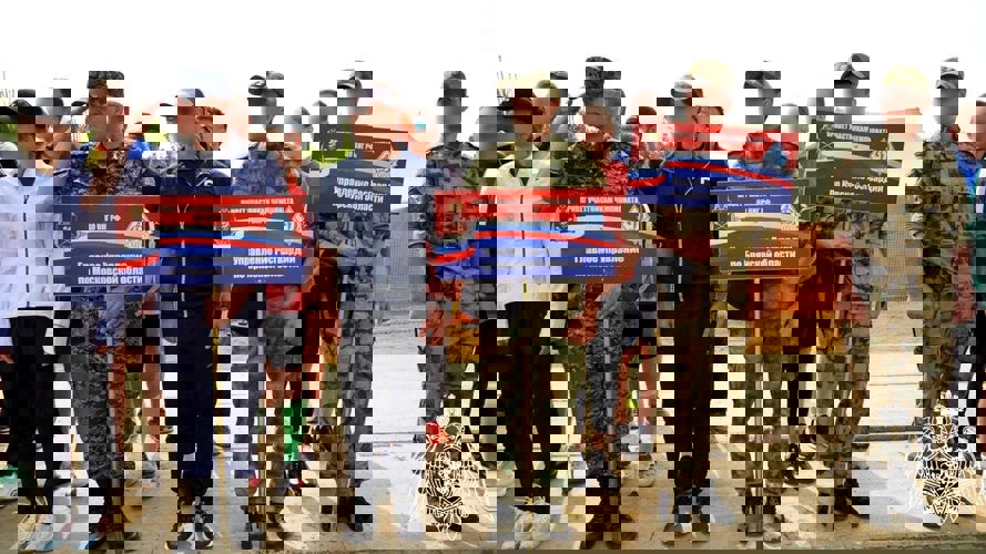 Сборная команда подмосковного главка Росгвардии завоевала серебро в чемпионате Центрального округа по служебному биатлону