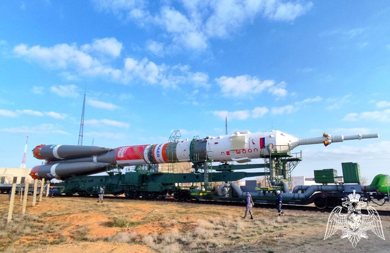 Подмосковные росгвардейцы продолжают обеспечивать безопасность космодрома «Байконур», который празднует 70-летие (видео)