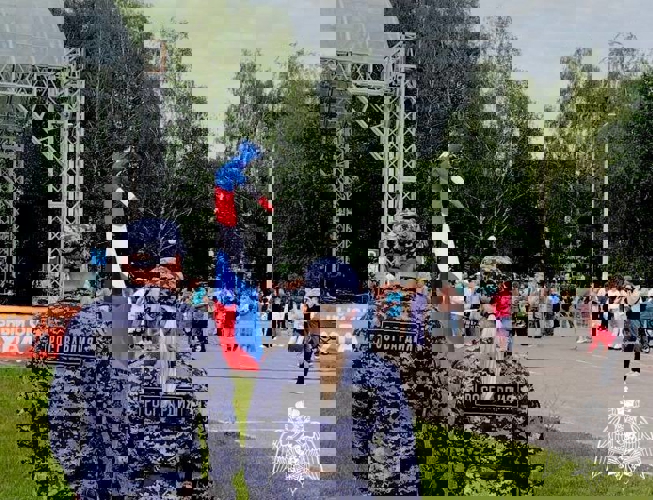 Росгвардейцы обеспечили безопасность проведения Дня России на территории Московской области