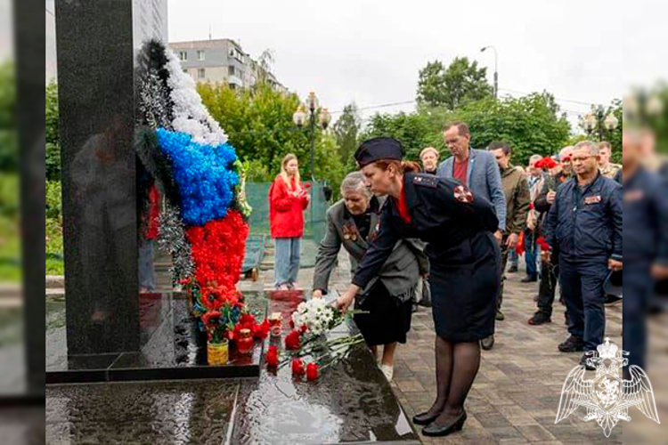 В Подмосковье сотрудники Росгвардии приняли участие в памятных мероприятиях, посвящённых Дню ветерана боевых действий