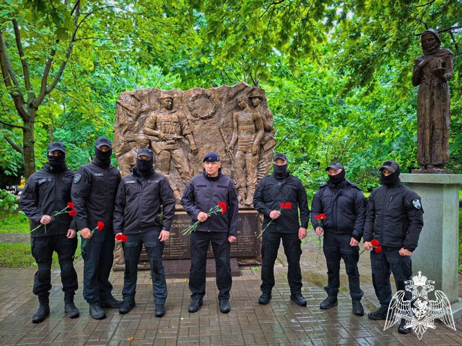 В Подмосковье сотрудники Росгвардии приняли участие в памятных мероприятиях, посвящённых Дню ветерана боевых действий