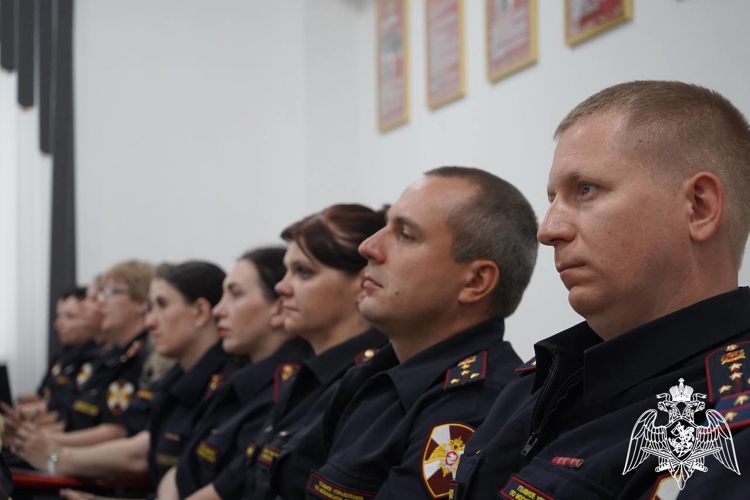В подмосковном главке Росгвардии подвели итоги служебной деятельности за истекший период 2025 года