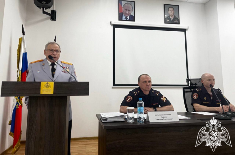 В подмосковном главке Росгвардии подвели итоги служебной деятельности за истекший период 2025 года