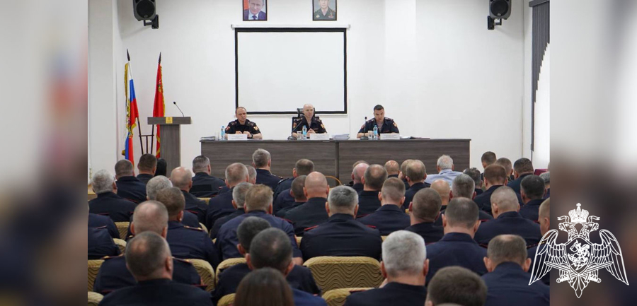 В подмосковном главке Росгвардии подвели итоги служебной деятельности за истекший период 2025 года