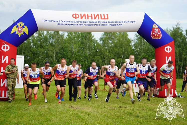 В Подмосковье состоялся чемпионат Центрального округа Росгвардии по легкоатлетическому кроссу