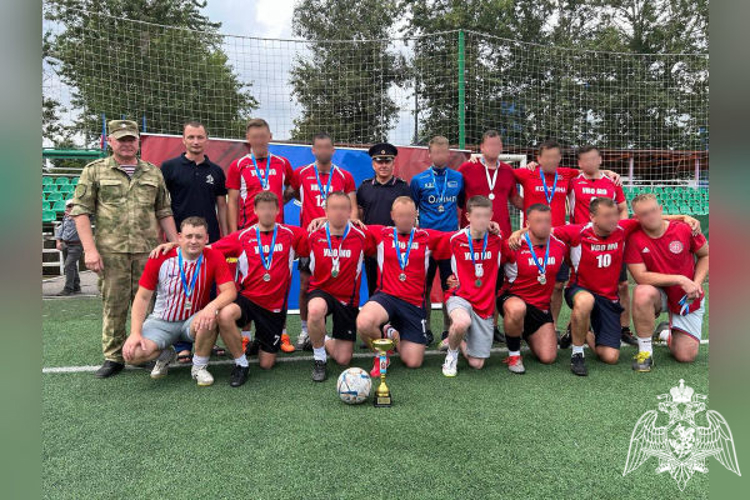 Сотрудники подмосковного главка Росгвардии завоевали «серебро» в чемпионате Центрального округа по мини-футболу среди команд московского гарнизона