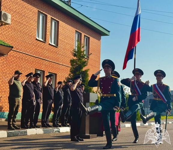 В подмосковном главке Росгвардии состоялась встреча сотрудников спецподразделений, вернувшихся из служебной командировки
