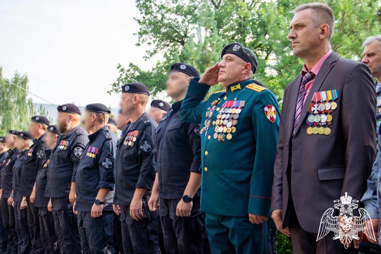 В Подмосковье на базе ОМОН Росгвардии состоялось торжественное мероприятие, посвящённое 30-летию со Дня образования отряда