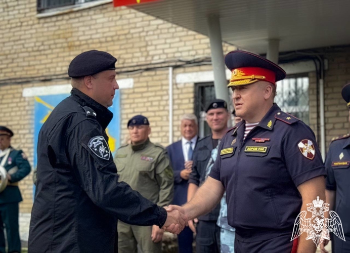 В Подмосковье на базе ОМОН Росгвардии состоялось торжественное мероприятие, посвящённое 30-летию со Дня образования отряда
