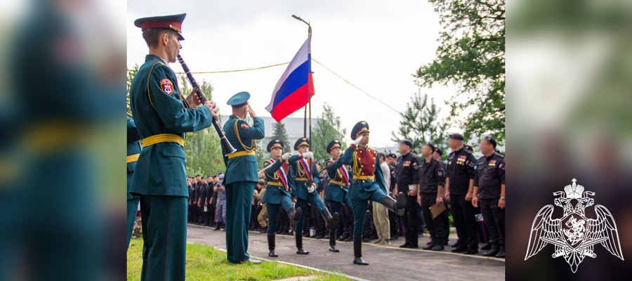 В Подмосковье на базе ОМОН Росгвардии состоялось торжественное мероприятие, посвящённое 30-летию со Дня образования отряда