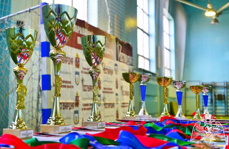 В Главном управлении Росгвардии по Московской области состоялся чемпионат по гиревому спорту