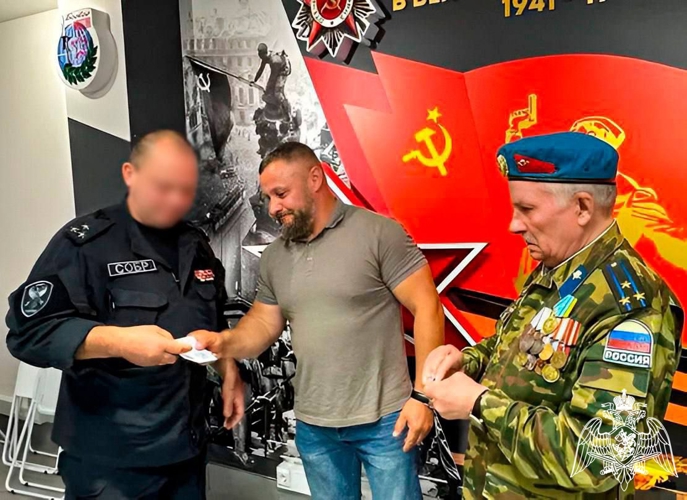 Подмосковные росгвардейцы подписали соглашение с ветеранами «Боевого братства»