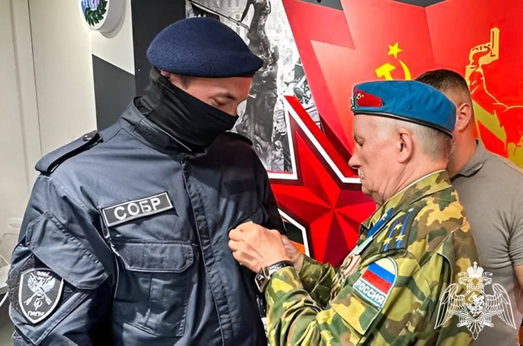 Подмосковные росгвардейцы подписали соглашение с ветеранами «Боевого братства»