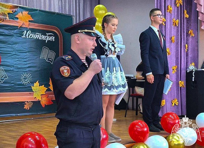 В Шатуре состоялось торжественное открытие нового подшефного класса Росгвардии (видео)