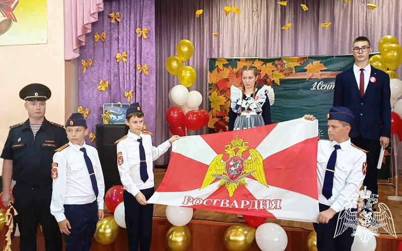 В Шатуре состоялось торжественное открытие нового подшефного класса Росгвардии (видео)