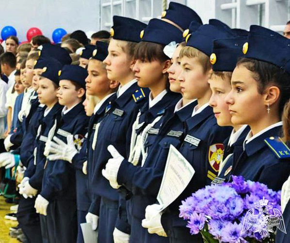 В Подмосковье открылись два подшефных класса Росгвардии